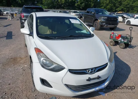 2013 Hyundai Elantra Gls from USA, damaged, VIN 5NPDH4AE4DH442221
